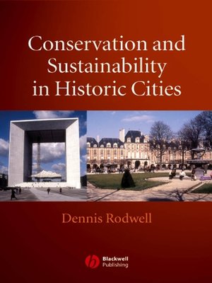 cover image of Conservation and Sustainability in Historic Cities